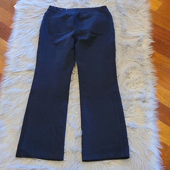 Coldwater creek natural fit womens navy blue pants‎ size PS 8 - Picture 5 of 7